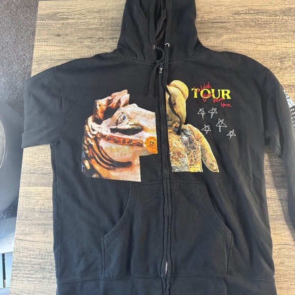 Size 2XL - Travis Scott Look Mom I Can Fly Zip Hoodie - Picture 1 of 4